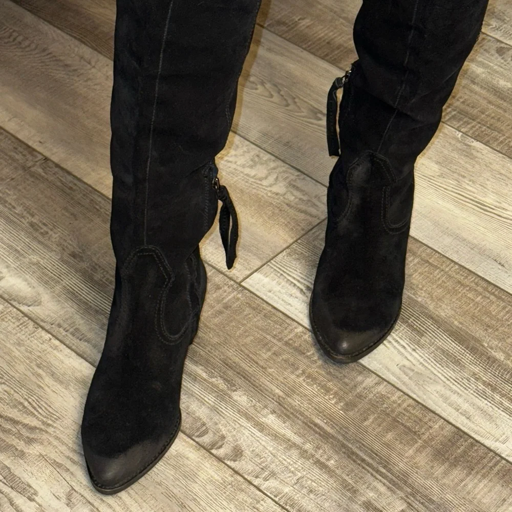 Dolce Vita Black Over-the-Knee Boots